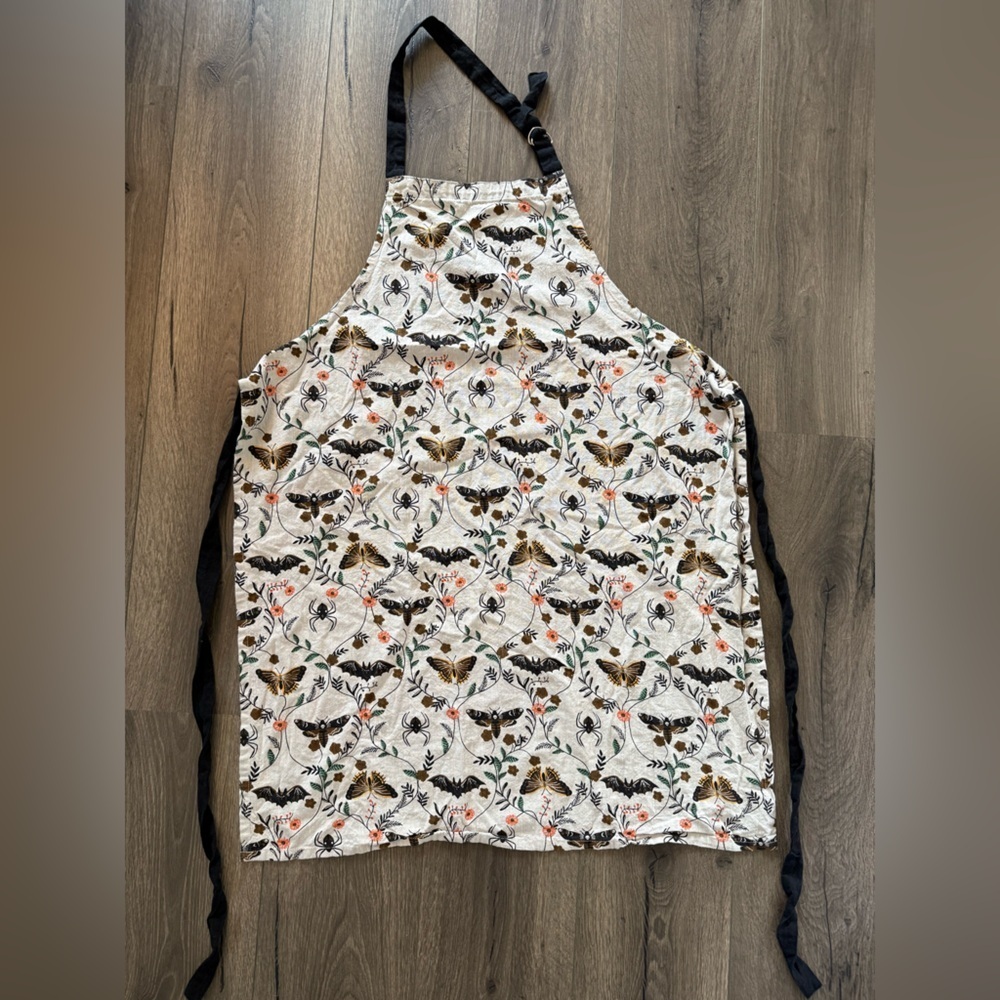 Christian Lacroix Bats Moths Butterflies and Vines Apron